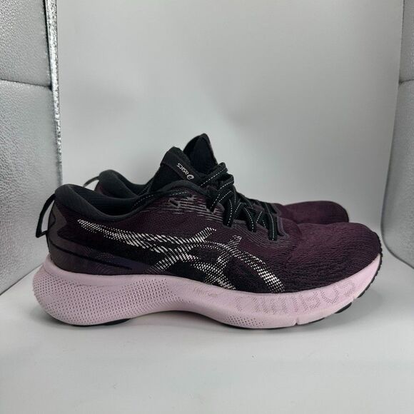 Asics Gel Nimbus Lite 3 Shoes Womens Size 9.5 Burgundy Running Cushioned - Picture 1 of 11